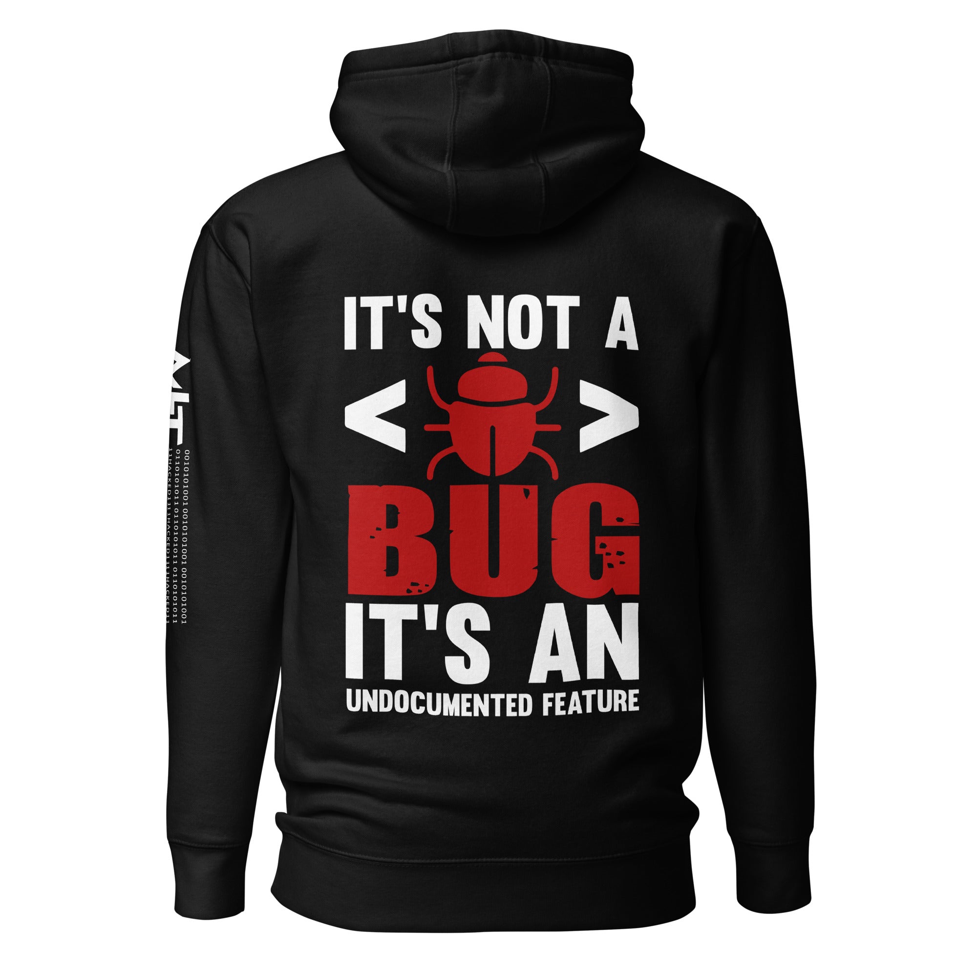 Programmer Coding T-Shirt - 'Undocumented Feature Not A Bug' Geek Tee, Unisex Soft Cotton