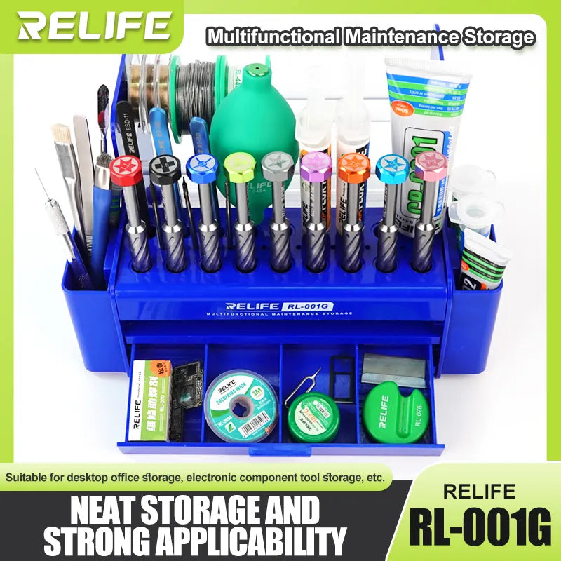 RELIFE RL-001G Multifunction Storage Box with Large Capacity