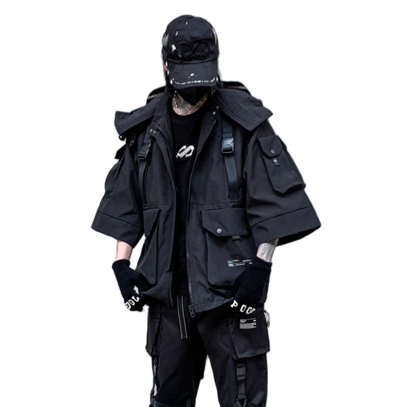 Cyber Assassin Hooded Jacket Techgear Streetwear