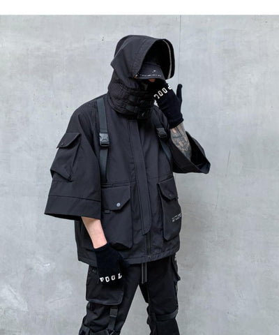 Cyber Assassin Hooded Jacket Techgear Streetwear
