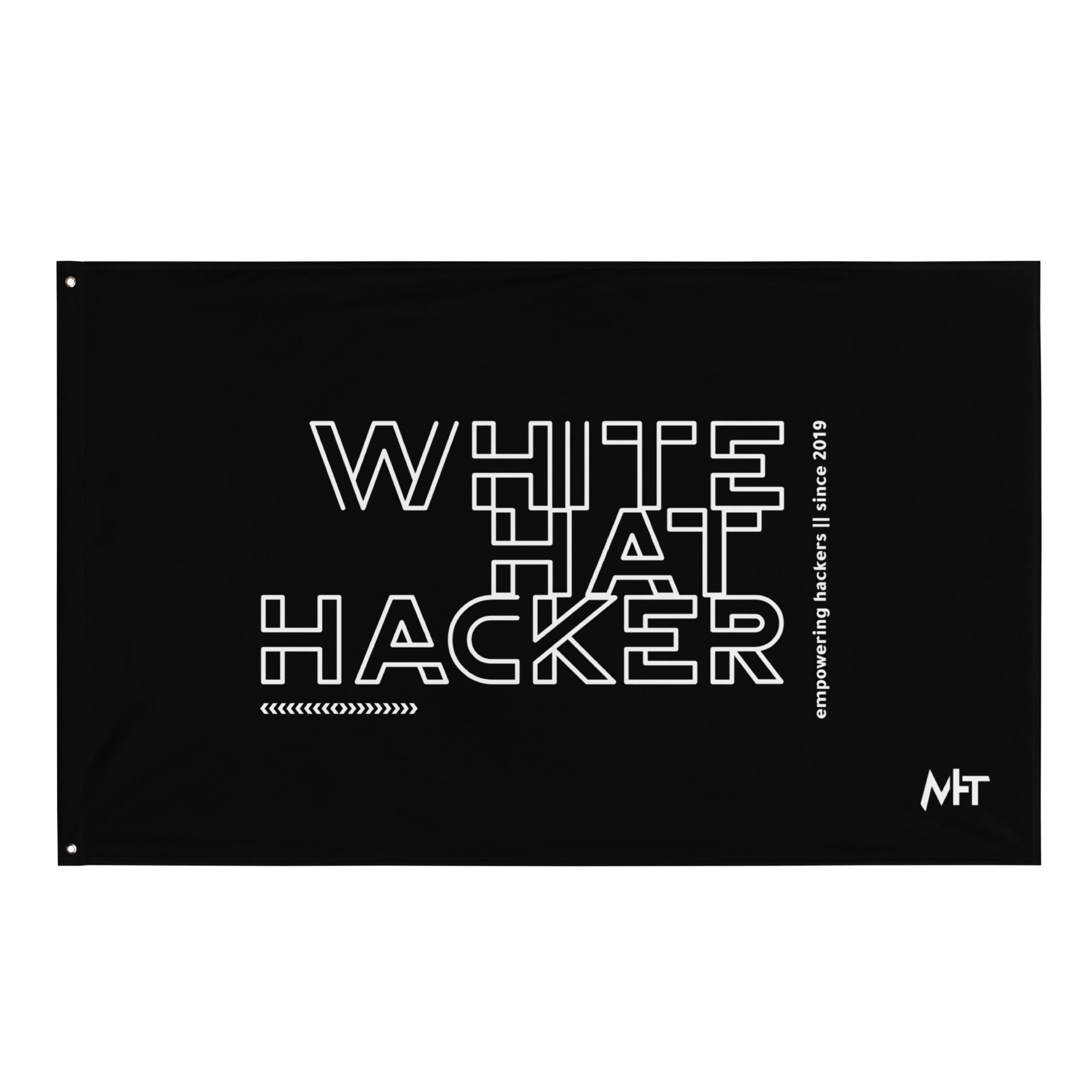 White Hat Hacker Flag MyHackerTech white-hat-hacker-flag-myhackertech