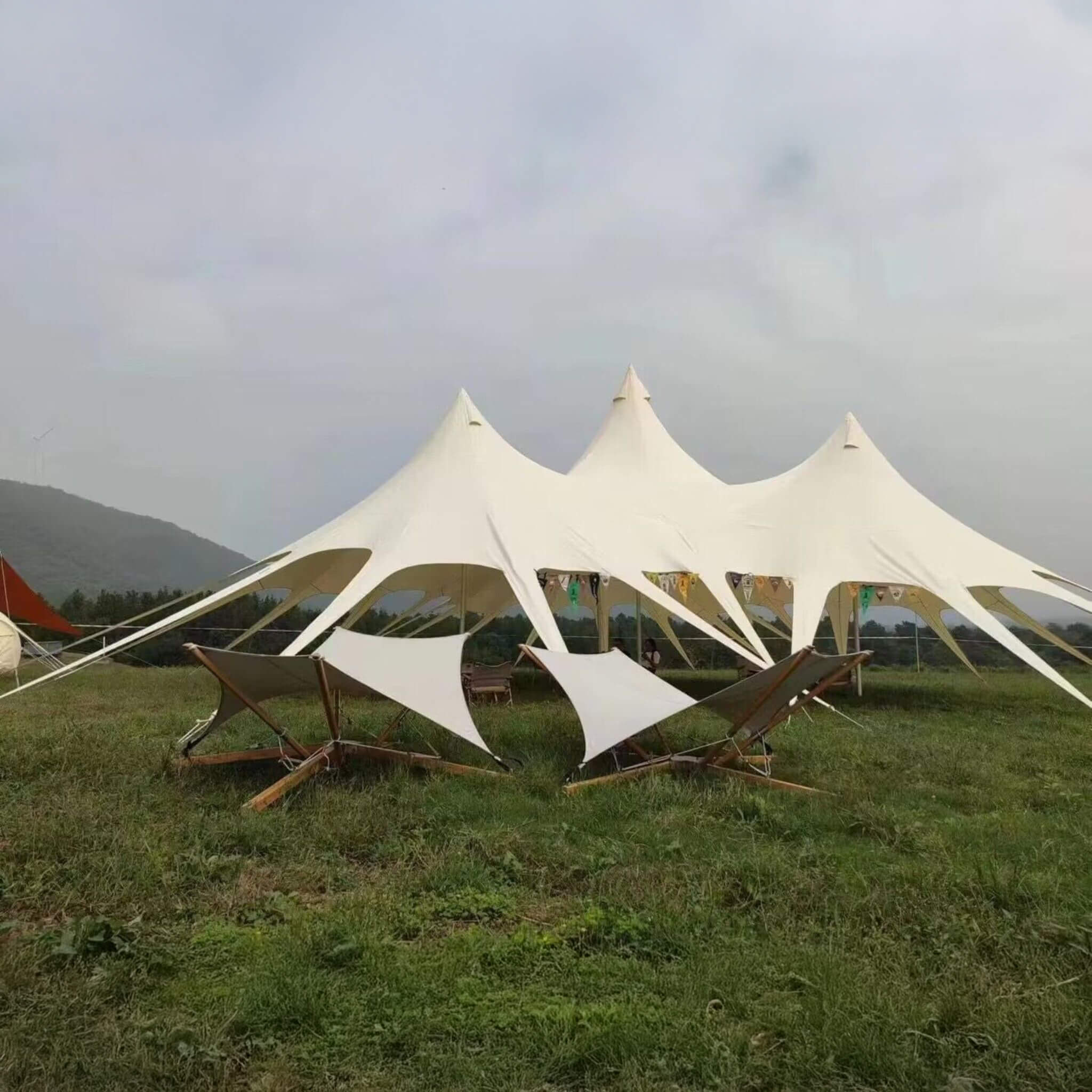 stretch tarps Extra Large Portable Waterproof Multifunctional Outdoor Rain Tarp Canopy (SAK79811) kinderwagen Schlafsack mit Beinen 1,0 Size:8 x 10 hooks are attached to