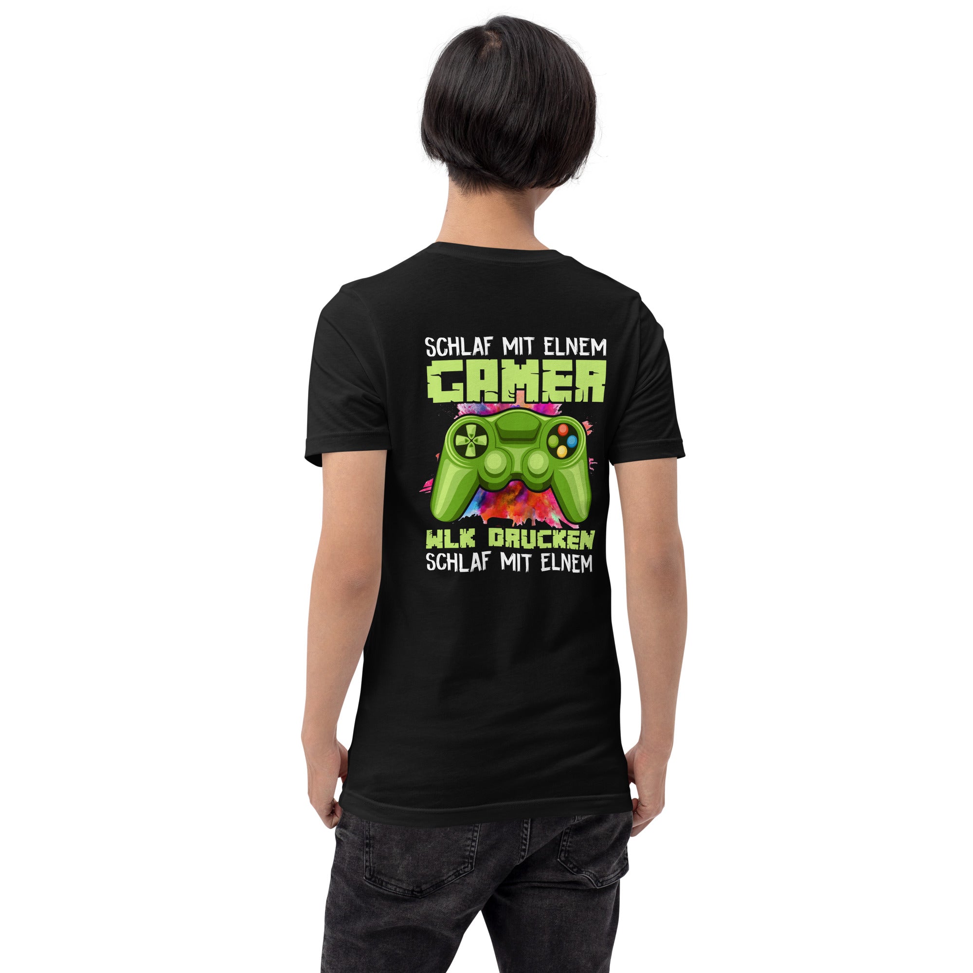 Reporter Barmhjertige Ooze Schlaf Mit Elnem Gamer Drucken - Unisex t-shirt ( Back Print ) –  MyHackerTech