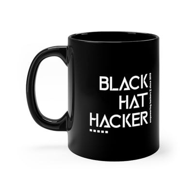 Black Hat Hacker v1 - mug 11oz