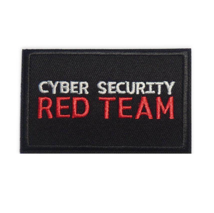 Cyber Security Red Team Velcro Patch