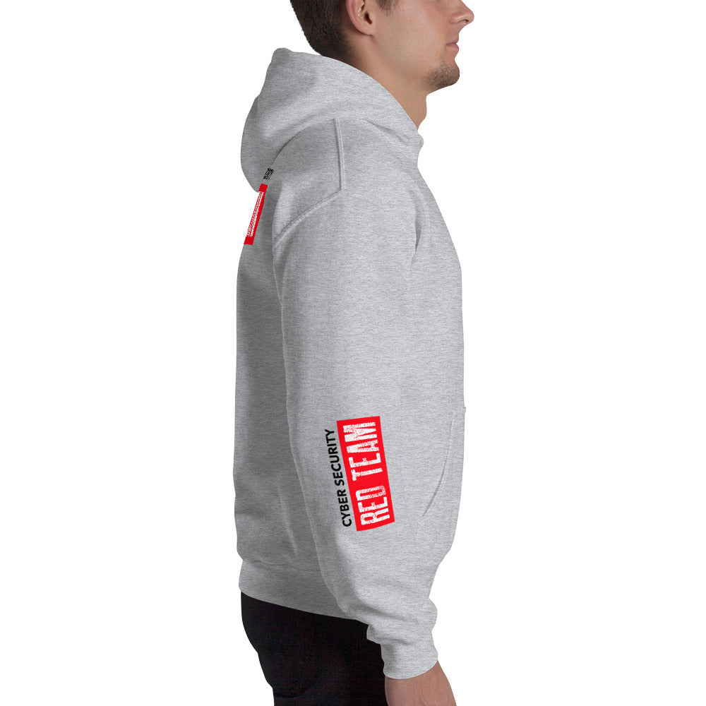 Cyber Security Red Team V1 - Unisex Hoodie (all sides print)