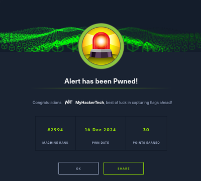 Alert HackTheBox Walkthrough