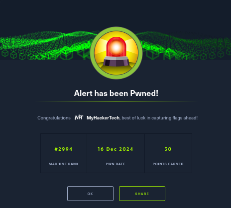 Alert HackTheBox Walkthrough