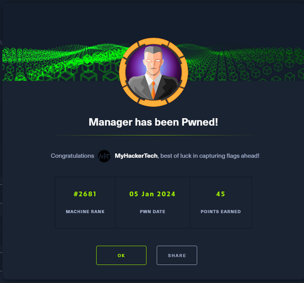 HackTheBox and TryHackMe Walkthroughs – MyHackerTech