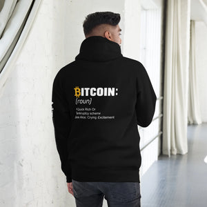 Bitcoin definition ( Yellow Cap B )