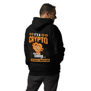 It's a Crypto thing you wouldn't understand