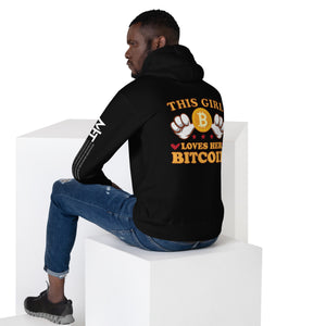 This girl Loves her Bitcoin