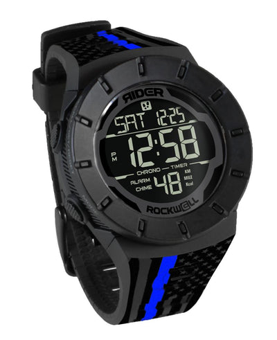 Coliseum Fit™ Forum - Police Assault Edition (Phantom Black) Watch by MyHackerTech