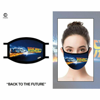 Back to the Future Adult Face Mask by MyHackerTech