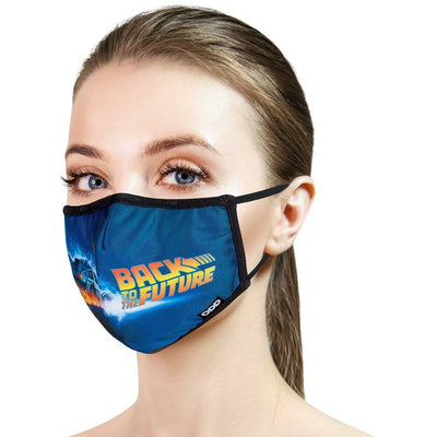 Back to the Future Adult Face Mask by MyHackerTech
