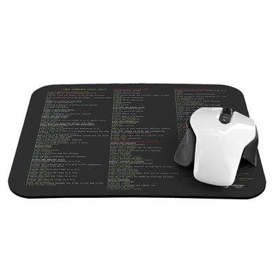 Mouse pad - Linux Commands Cheat Sheet by MyHackerTech