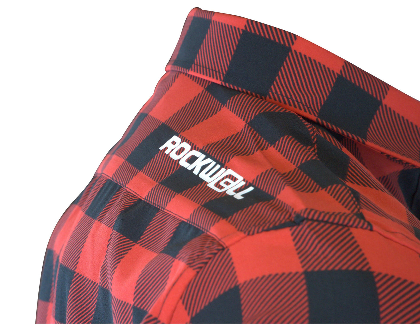 The Titan - Black/Red Plaid Long Sleeve by MyHackerTech