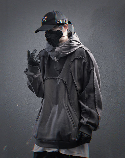 HiH56 Grey NX Hoodie by MyHackerTech