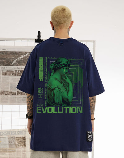 Weeping Statue Tee by MyHackerTech