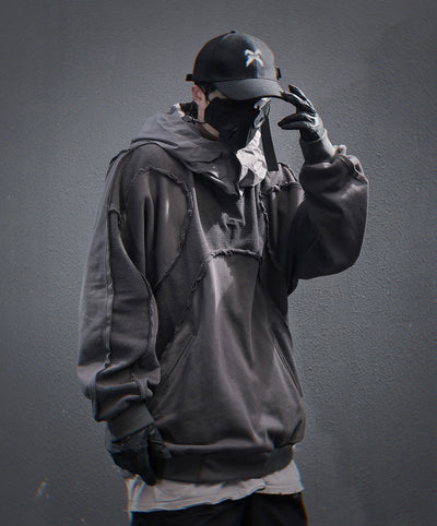 HiH56 Grey NX Hoodie by MyHackerTech