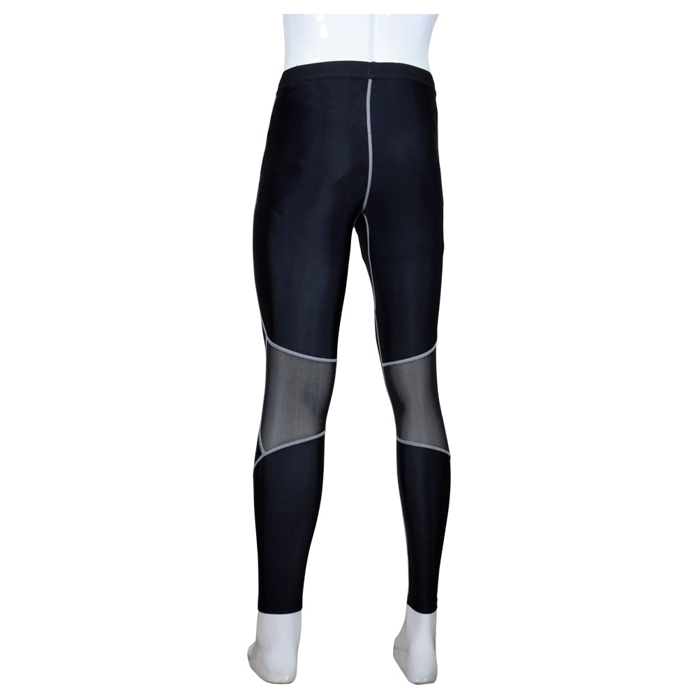 MRX Men's Compression Trouser Pant Base Layer Active Wear Black-Gray by MyHackerTech