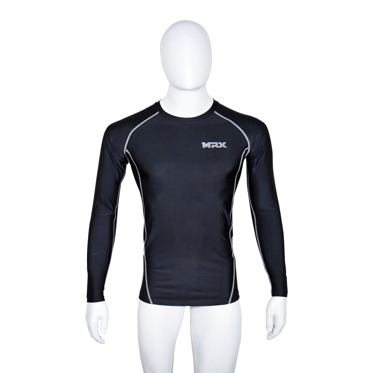 MRX Men's Compression Shirts Athletic Gym Workout Rash Guard Base Layer Short & Long Sleeve Top by MyHackerTech