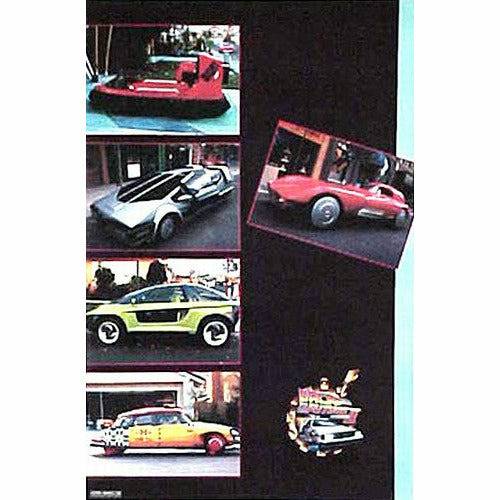 Futuristic cars poster from Back to the Future Part II by MyHackerTech