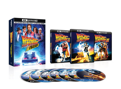 Back to the Future: The Ultimate Trilogy (4K Ultra HD + Blu-ray™ + Digital Code) [2024] by MyHackerTech