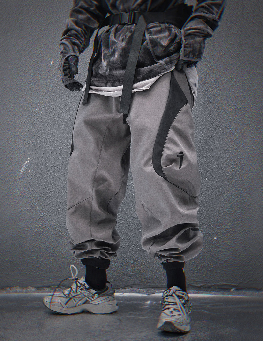 HiP44 Grey Alien Tech Joggers by MyHackerTech