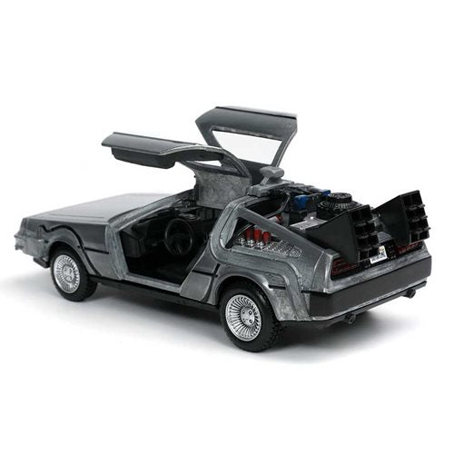 Back to the Future die-cast 1:32 scale "Hollywood Rides" DeLorean Time Machine by MyHackerTech