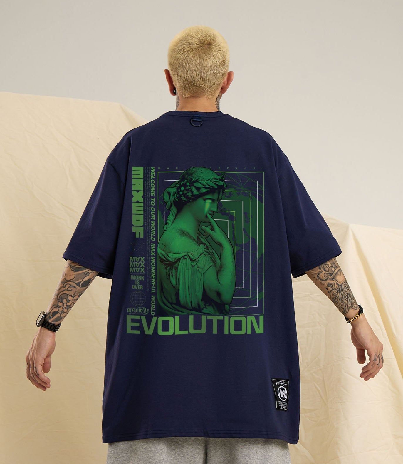 Weeping Statue Tee by MyHackerTech