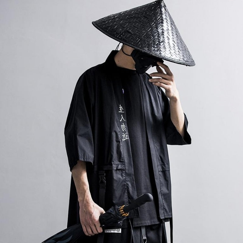 WSY5002 Samurai Kimono Shirt by MyHackerTech