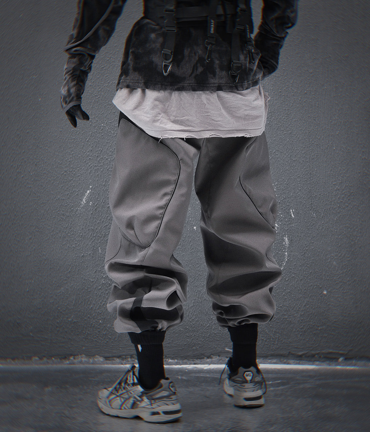 HiP44 Grey Alien Tech Joggers by MyHackerTech