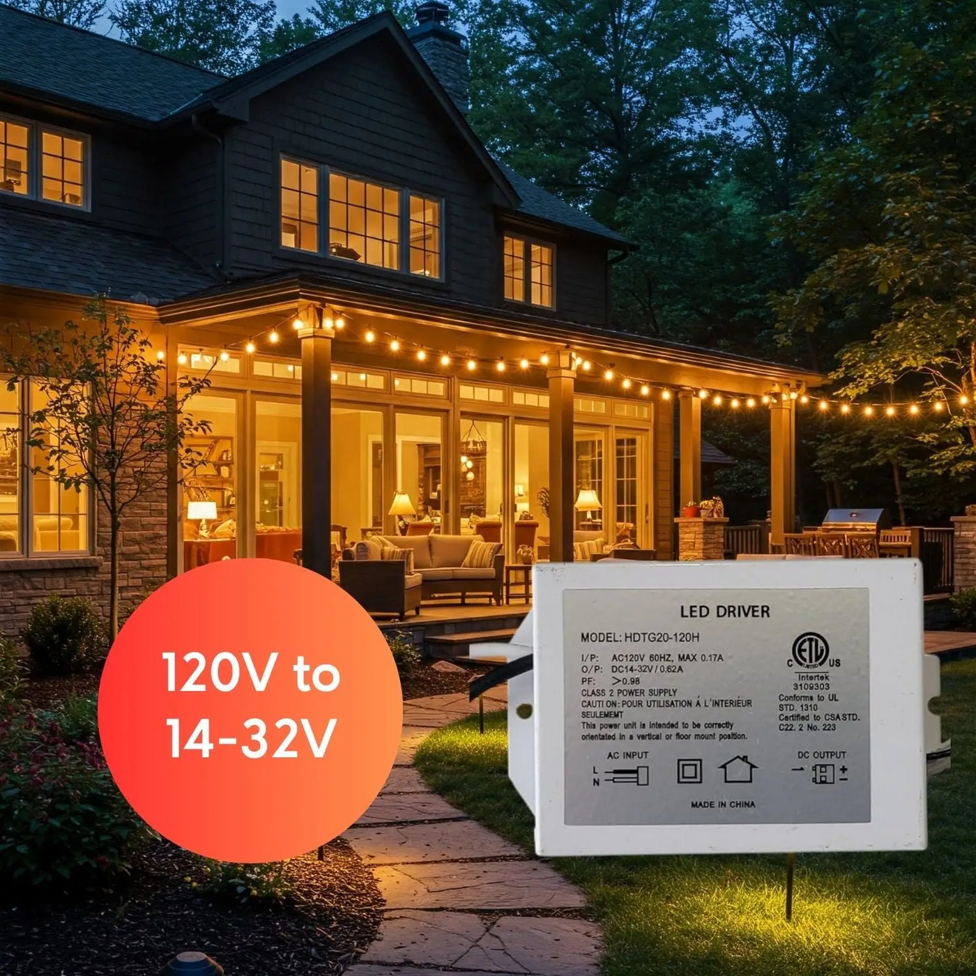 20W LED Drivers 14-32V DC 20W Max 0.17A Dimmable by MyHackerTech