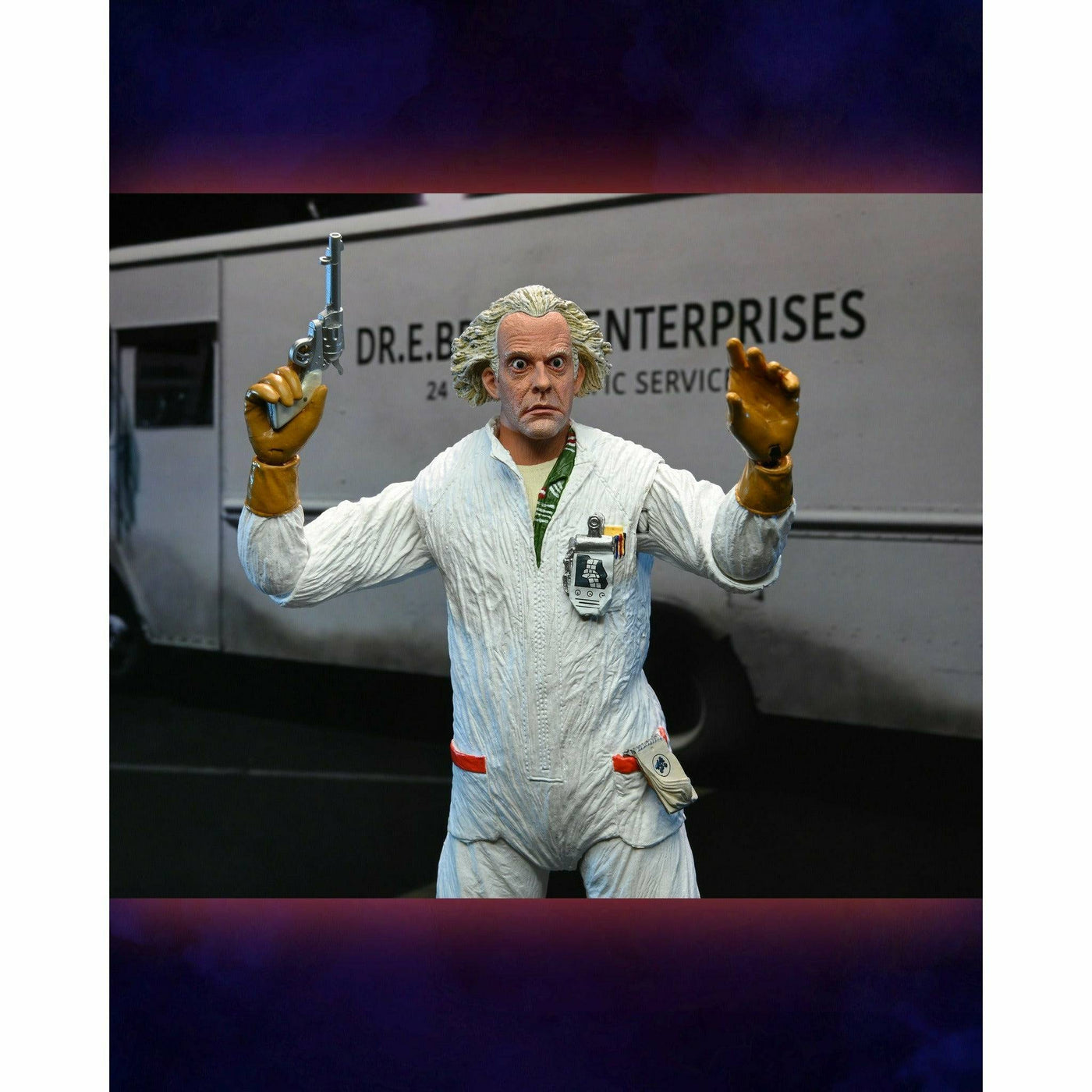 NECA Back to the Future 7" Scale Action Figure - Ultimate Doc Brown (1985 "Hazmat Suit") by MyHackerTech