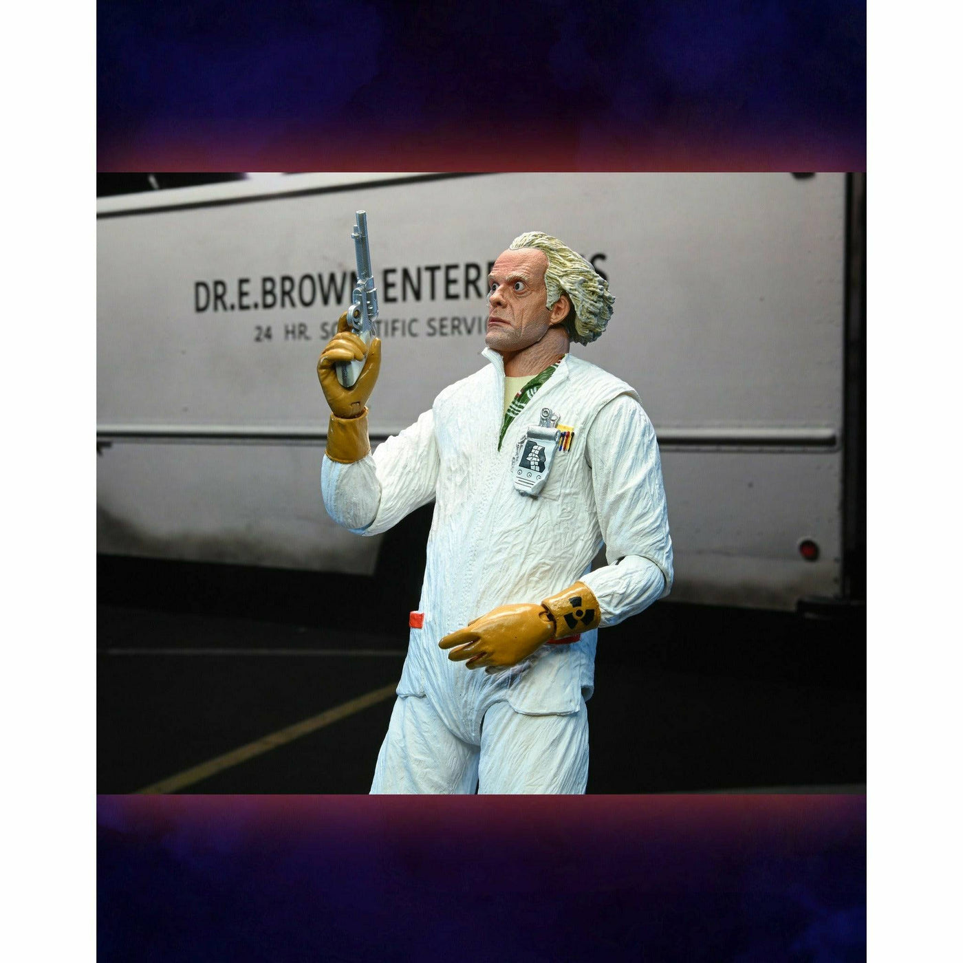 NECA Back to the Future 7" Scale Action Figure - Ultimate Doc Brown (1985 "Hazmat Suit") by MyHackerTech