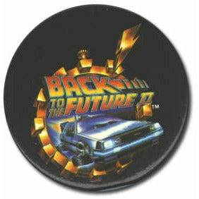 Flying DeLorean button from Back to the Future Part II by MyHackerTech