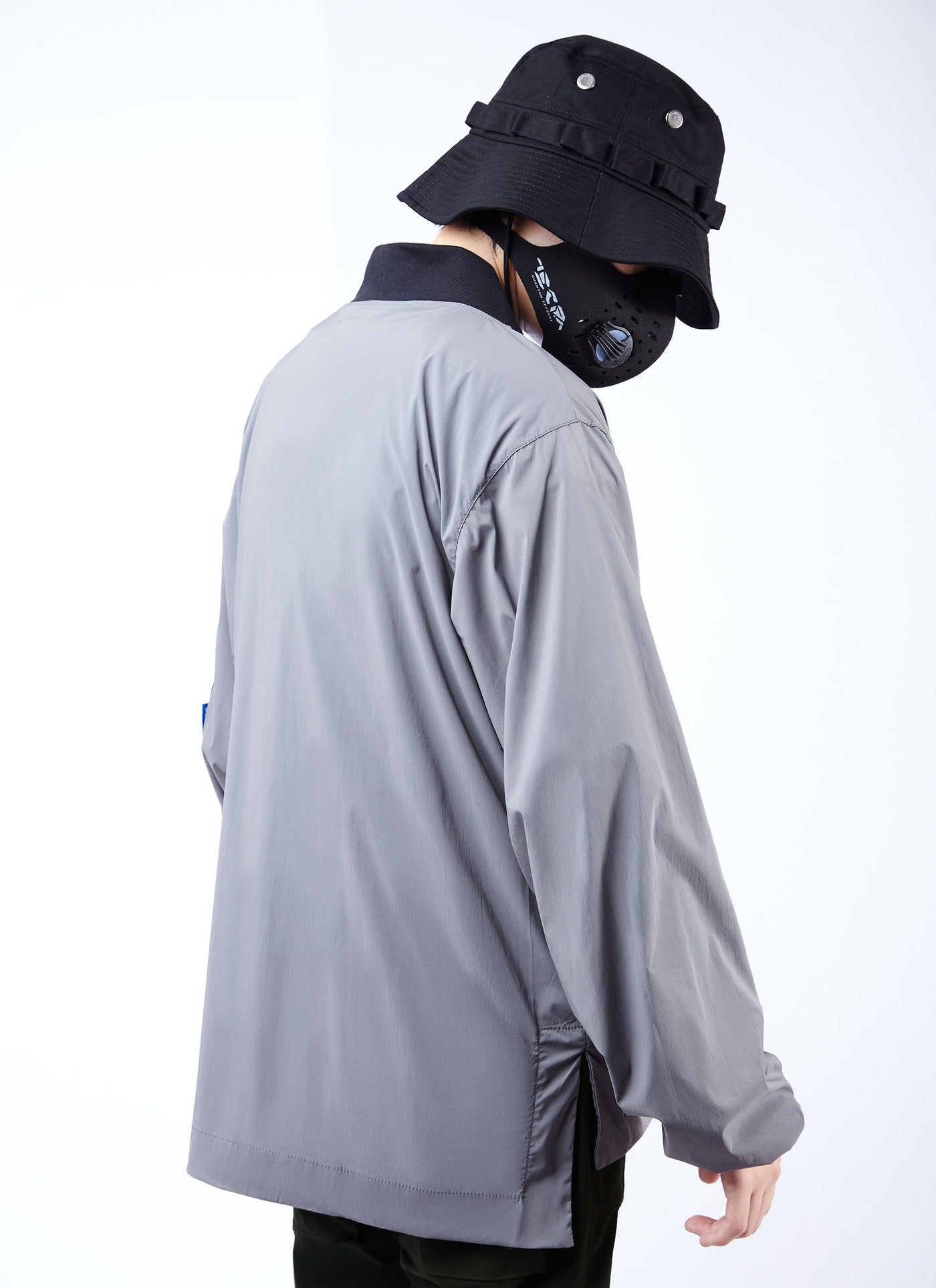 APT2809 Grey Kimono Shirt by MyHackerTech