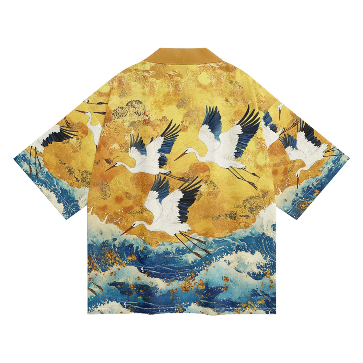 K21 Golden Cranes Kimono by MyHackerTech