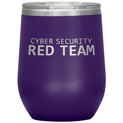 Cyber Security Red Team - Wine Tumbler by MyHackerTech