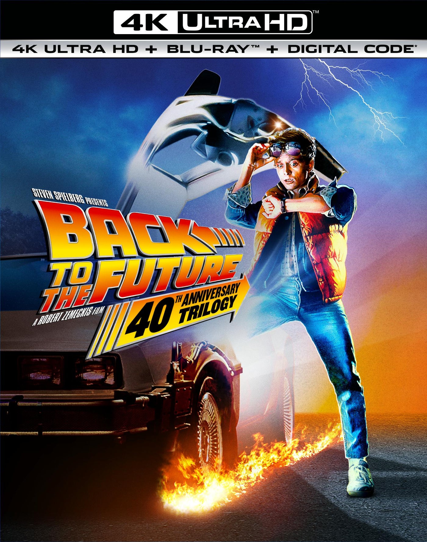 Back to the Future 40th Anniversary Trilogy (4K Ultra HD + Blu-ray™ + Digital Code) by MyHackerTech