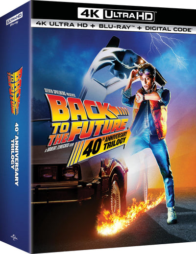 Back to the Future 40th Anniversary Trilogy (4K Ultra HD + Blu-ray™ + Digital Code) by MyHackerTech