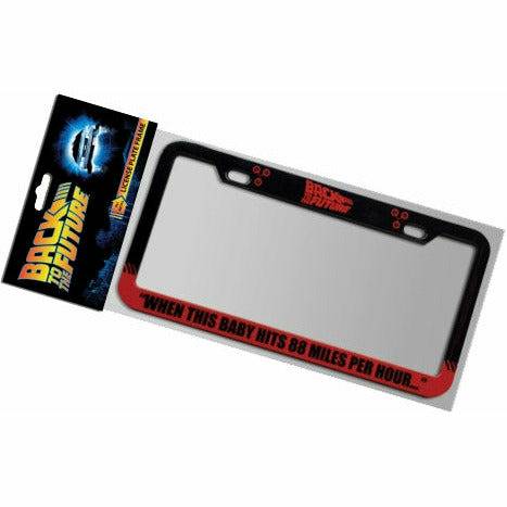 Back to the Future 88 MPH License Plate Frame by MyHackerTech