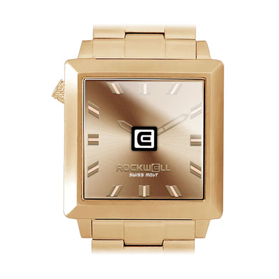 40mm2 (Rose Gold) Watch by MyHackerTech