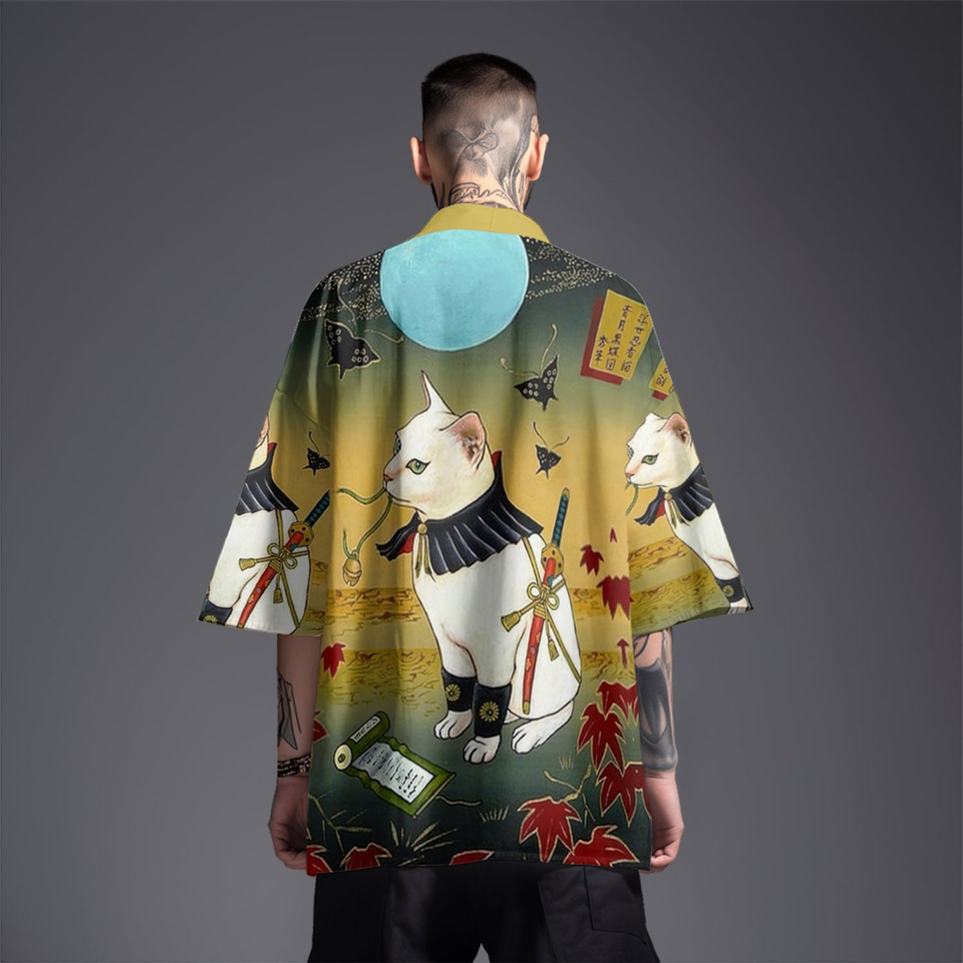K01 Ninja Cat Kimono by MyHackerTech