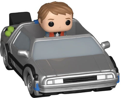 Funko Bitty POP! Rides: Back to the Future Marty McFly and Time Machine by MyHackerTech