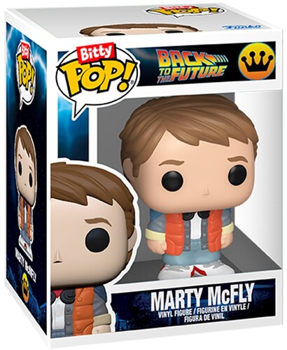 Funko Bitty POP! Rides: Back to the Future Marty McFly and Time Machine by MyHackerTech