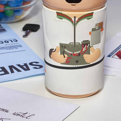 Back to the Future 14oz Doc Brown CosCup by MyHackerTech