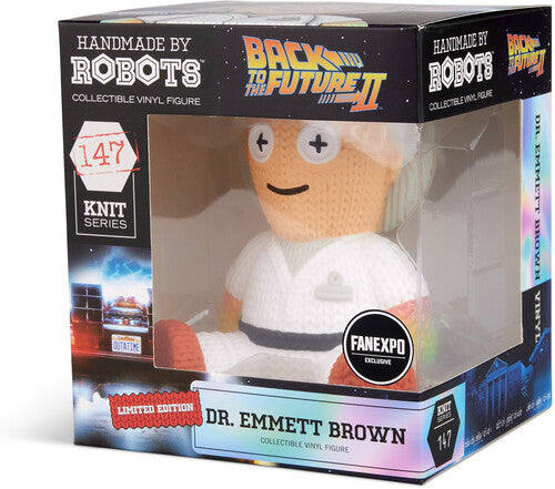 Back to the Future Part II Dr. Emmett Brown Collectible Vinyl Figure (Limited Edition Shimmer / Fan Expo Convention Exclusive) - #147 by MyHackerTech