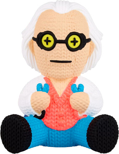 Back to the Future Dr. Emmett Brown with Jumper Cables Collectible Vinyl Figure (Limited Edition Blacklight / Fan Expo Convention Exclusive) - #149 by MyHackerTech